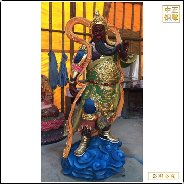 純銅關公神像擺件.jpg 純銅關公神像擺件.jpg